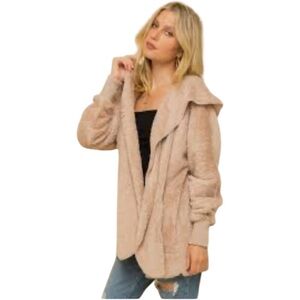 Hem & Thread Hooded Cardigan